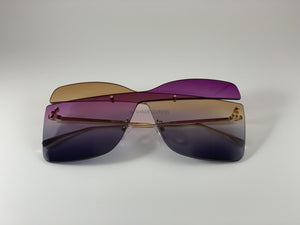 Heartbreaker Sunglasses Black/purple Sunglass