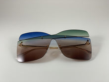 Load image into Gallery viewer, Heartbreaker Sunglasses Brown/blue Sunglass
