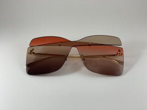 Heartbreaker Sunglasses Brown/rust Sunglass