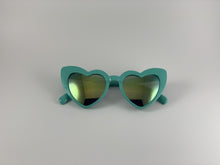 Load image into Gallery viewer, I Heart You Sunglasses Aqua
