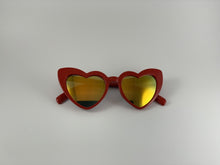 Load image into Gallery viewer, I Heart You Sunglasses Red
